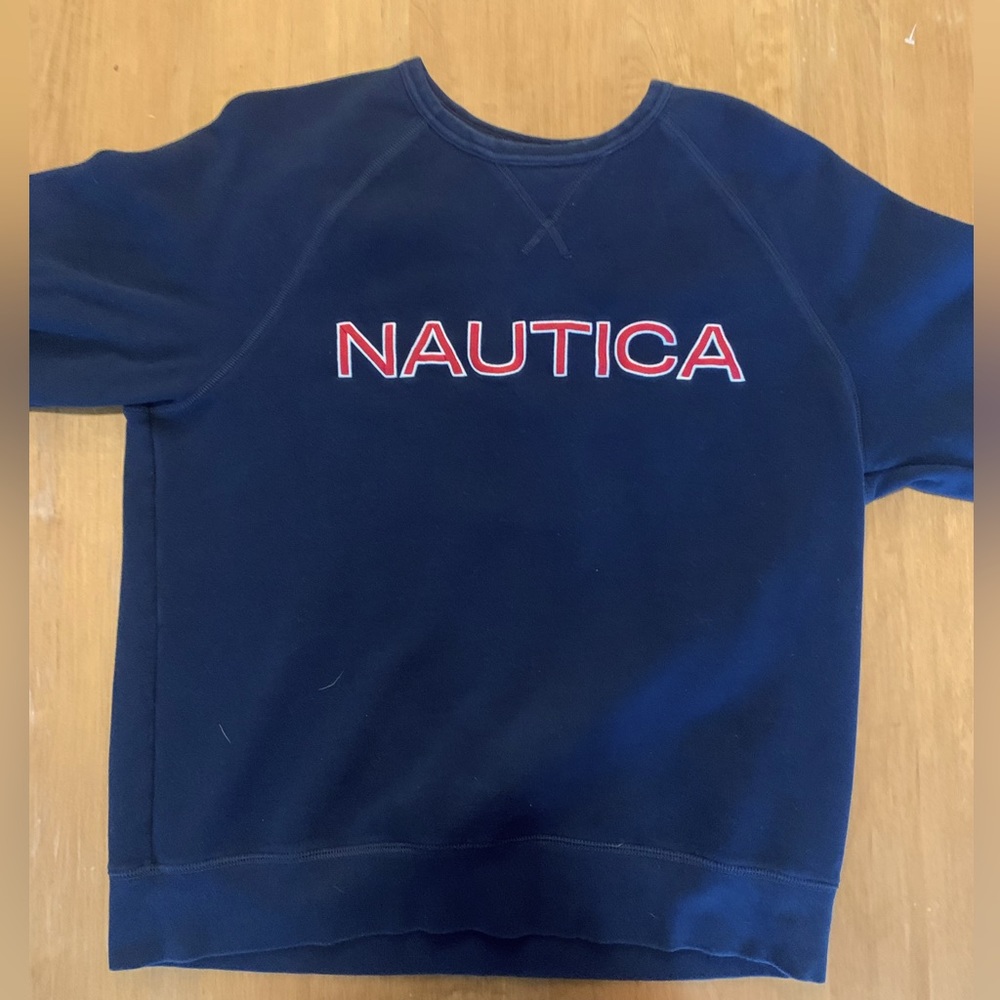 VINTAGE Nautica Crewneck Navy Sweatshirt